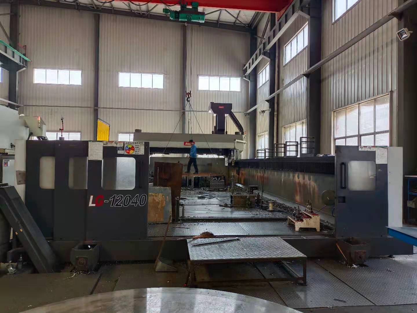 台湾亚崴龙门加工中心LG-12070大型数控铣床