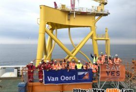 Van Oord Completes East Anglia ONE Foundations