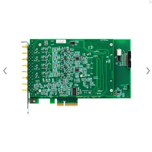 PCIe高速采集卡4路16位模拟量采集PCIe8506/16
